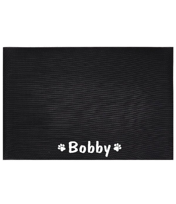 Personalized Pet Bowl Mat Waterproof Dog Cat Placemat For Dog Cat Custom Name Pet Food Pad Bowl Drinking Feeding Mat Easy Wash