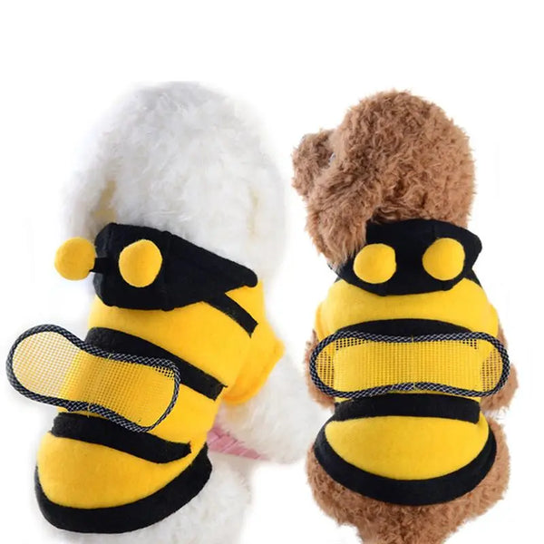 Dress Up, BumbleBee, Buzzing Bee Outfit Pet Costume For Clothes Dogs, Cats and Rabbits