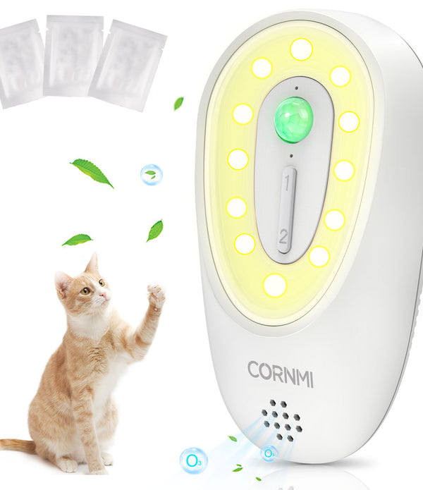 Cornmi Air Purfier Freshener Ionizer Deodorizer Air Cleaner Motion Sensor Light   For Pets Smoke Toilet