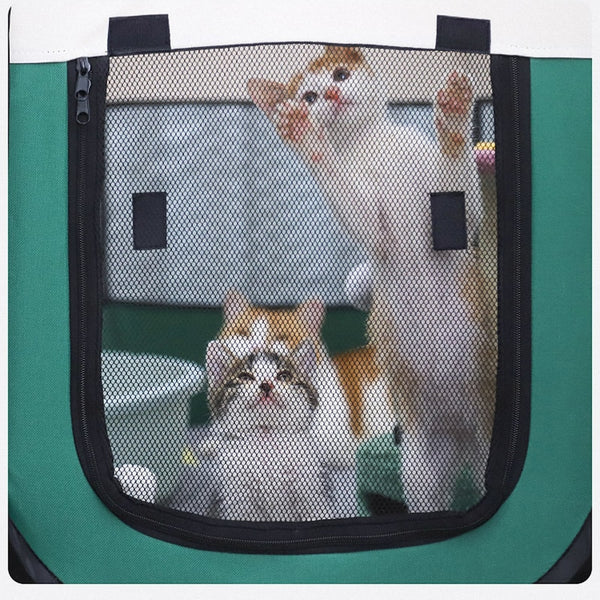 HOOPET Cat Delivery Room Detachable Summer Pet Tent Outdoor Dog Bed Folding  Dog Fance Cat Nest Dog Enclosure Cage for Cats Dogs