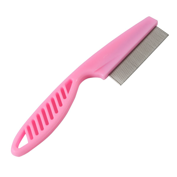 Home Pet Animal Care Protect Flea Comb for Cat Dog Pet Stainless Steel Comfort Flea Hair  Comb