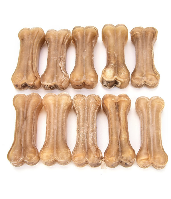 Hot 10Pcs/Lot Chews Snack Food Treats Funny Dogs Bones For Pet Dog Tooth Chewing Toys Supplies