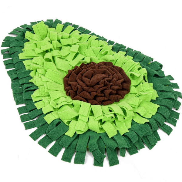 Dog Sniffing Mat Dog Puzzle Toy Pet Snack Feeding Mat Boring Interactive Game Training Blanket Snuffle Feeding Training Mat