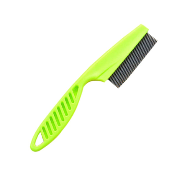 Pet Hair Shedding Comb Stainless Steel Flea Comb for Cat Dog Pet Comfort Flea Hair Grooming Comb Dog Cat Fur Removal Brush