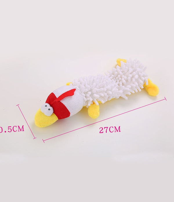 Durable Low Price Pet Dog Plush Toy Animal Shape with Squeaky for Small Dogs Chihuahua Yorkshire Bichon Puppy Chew Cleaning Toys