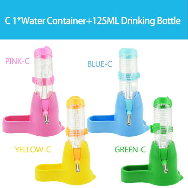 Hamster Water Bottle Small Animal Accessories Automatic Feeding Device Food Container  3 Styles 1 Pc Pet Drinking Bottles