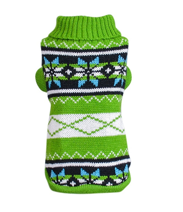 Winter Dog Coat Sweater Christmas Clothes Warm Soft Knitting Pet Dog Vest Sweater For Small Medium Dogs Chihuahua Yorkshire