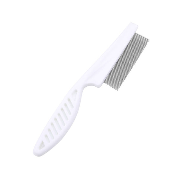 Pet Hair Shedding Comb Stainless Steel Flea Comb for Cat Dog Pet Comfort Flea Hair Grooming Comb Dog Cat Fur Removal Brush