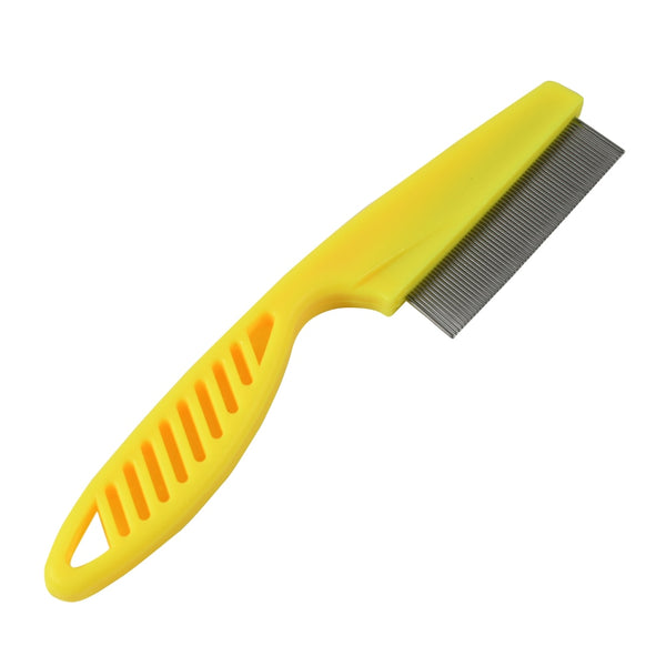 Home Pet Animal Care Protect Flea Comb for Cat Dog Pet Stainless Steel Comfort Flea Hair  Comb