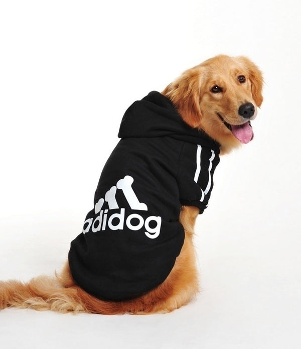 Winter Dog Clothes Adidog Sport Hoodies Sweatshirts Warm Coat Clothing for Small Medium Large Dogs Big Dogs Cat Pets Puppy Outfi