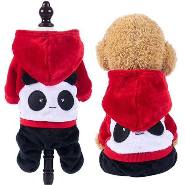 Pet Dog Clothes Winter Soft Fleece Dogs Hoodies Pet Clothes for Small Dogs Puppy Cats Chihuahua Yorkshire Pets Christmas Costume