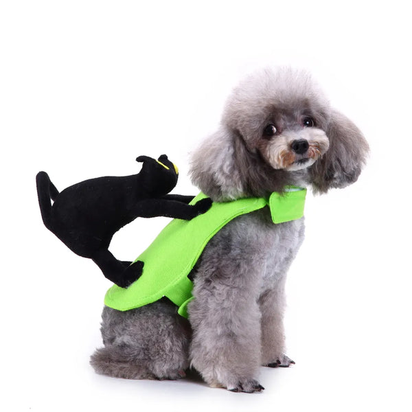 Pet Costumes Extravaganza Halloween Clothing Dog Cats Rabbits Funny Batsuit Hot Dog Noodle Spider Pumpkin Fancy Dress