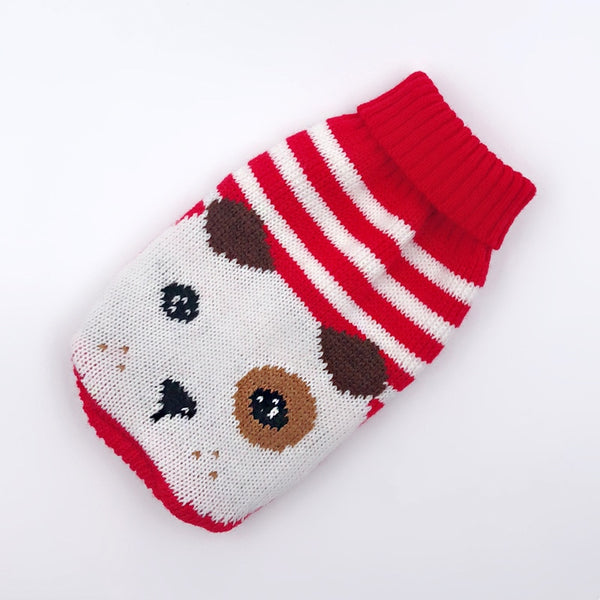 Warm Pet Dog Clothes For Cat Christmas Knitted Sweater Pet Chihuahua Bulldog Clothing For Small Medium Puppy Costume Coat Winter