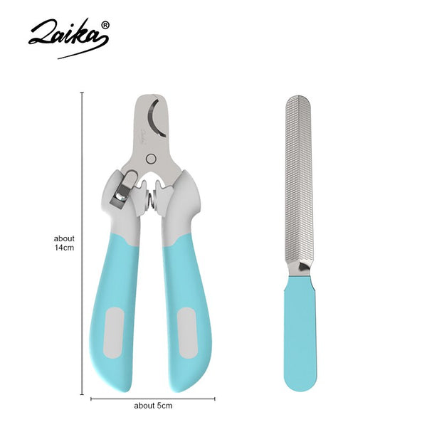 LAIKA Pet Nail Clippers Set Stainless Steel Dogs Nail Clipper Scissors Anti Grasping Cats Toe Claw Cutter Trimmer Grooming Tools