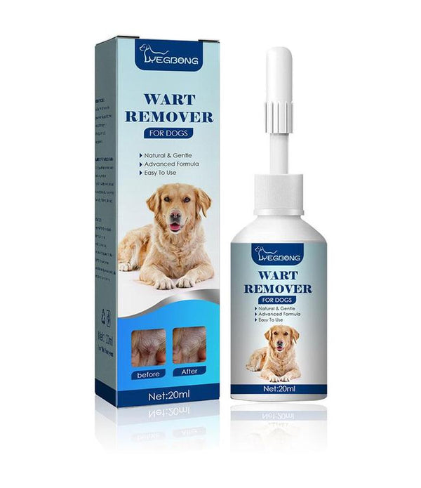 Pets Dog Wart Remover Natural Painless Animal Warts Skin Tag Treatment Liquid Eliminate Moles Warts Pet Cleaning Care Supplies