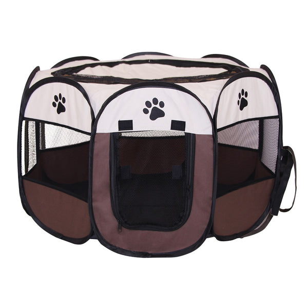 Portable Folding Pet Tent Dog House High Quality Durable Dog Fence For Cats Large Outdoor Dog Cage Pet Playpen Cat Собачья будка