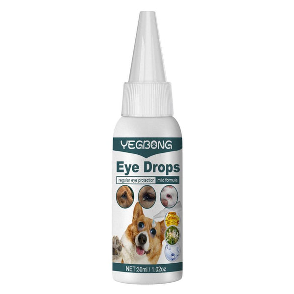 30 Ml Pets Eye Care Drops For Dogs Cats Eyes Tear Stain Removing Dirt Anti-inflammatory Bactericidal Safe Pet Clean Supplies