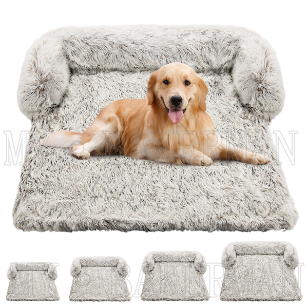 Large Dogs Sofa Bed Pet Dog Bed Sofa For Dog Pet Calming Bed Warm Nest Washable Soft Furniture Protector Mat Cat Blanket