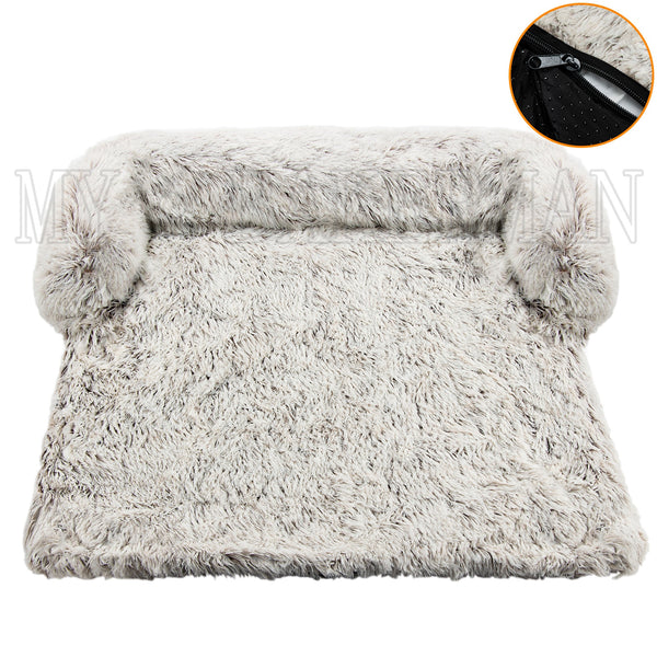 Large Dogs Sofa Bed Pet Dog Bed Sofa For Dog Pet Calming Bed Warm Nest Washable Soft Furniture Protector Mat Cat Blanket