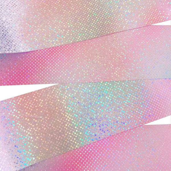 Flashing Star Gym Ribbons Dance Ribbon Rhythmic Art Gymnastics Ballet Streamer Twirling Rod Rainbow Stick Training Kids Toys