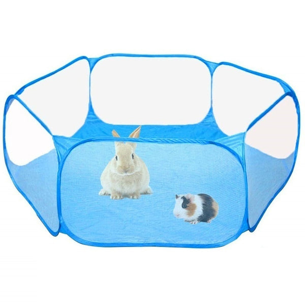 Portable Pet Cat Dog Cage Tent Playpen Folding Fence For Hamster Hedgehog Small Animals Breathable Puppy Cat Rabbit Guinea Pig