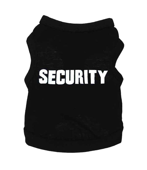 Police Suit Cosplay Dog Clothes Black Elastic Vest Puppy T-Shirt Coat Accessories Apparel Costumes  Pet Clothes for Dogs Cats