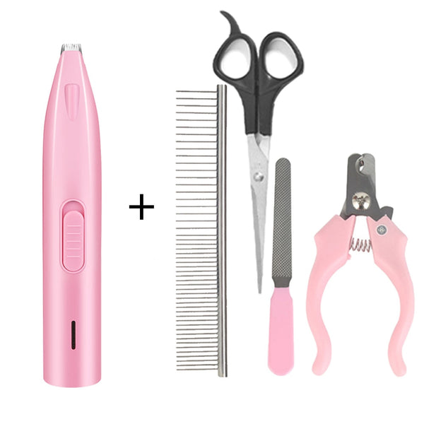 Dog Hair Trimmer Electric Dog Cutter Professional Pet Foot Hair Trimmer Cat Grooming Hairdresser Scissors Butt Ear Pedicator