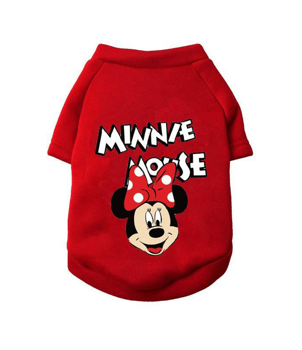 Disney Winter Pet Dog Clothes Cute Mickey Warm Dogs Hoodies French Bulldog For Puppy Ropa Perro Medium Dogs Clothing Yorkshire