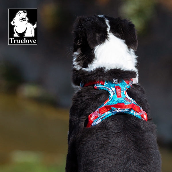 Truelove Pet Harness Small Medium Large Split Dog Fashion Outdoor Dropshipping