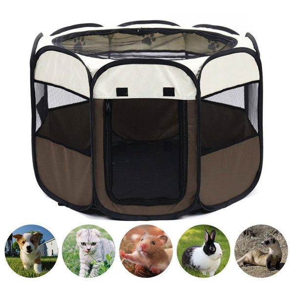 Portable perros Tent Large Small Dogs Outdoor Dog Cage для собак Houses For Foldable Indoor Playpen Puppy Cats Pet Dog Cat Room