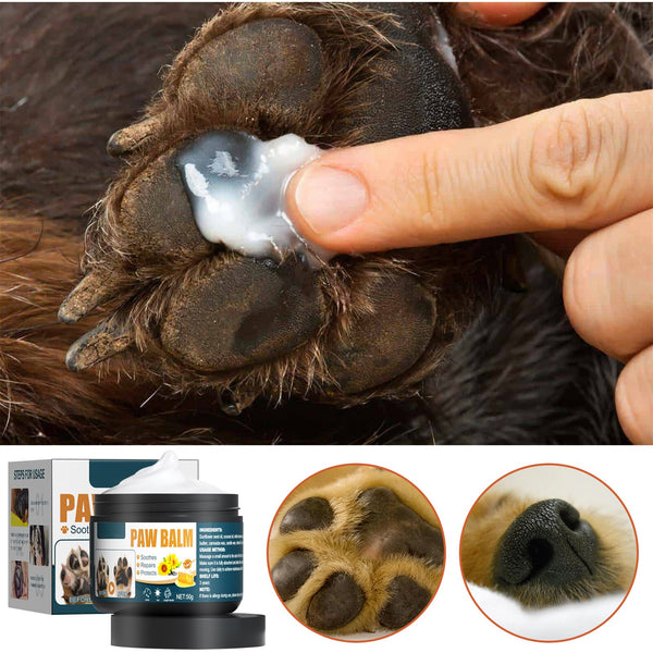 Pet Paw Balm 50g Paw Soother Natural Skin Healing Balm Moisturising Cream for Repairing Dry and Cracked Skin Dog Cat Skin Care C