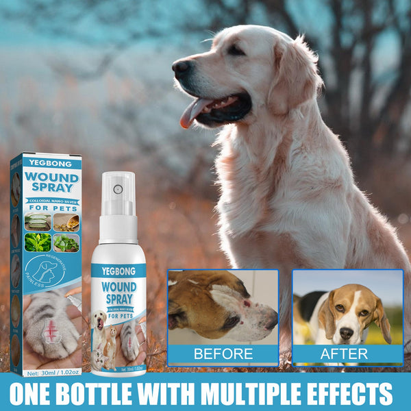 30ml Pets Anti-Itch And Itch Relief Dogs Cat Skin Healthy Care Spray Skin Care Treat Products For Itchy And Sensitive Skin