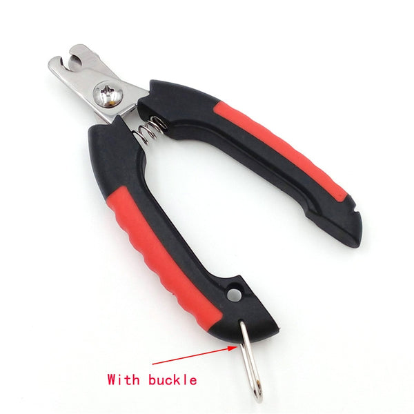 New Dog Nail Clippers Stainless Steel Pet Nail Clipper Professional Nailclipper Cat Scissors Cutters 1Pcs