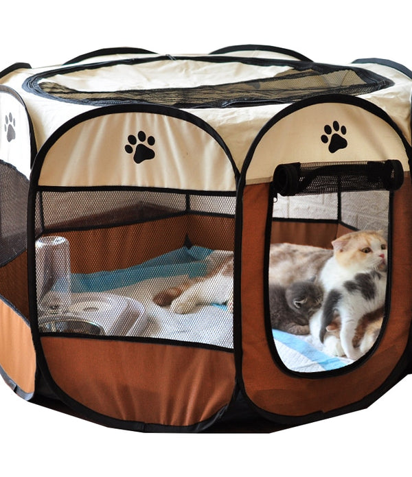 Portable perros House Large Small Dogs Outdoor Dog Cage Houses For Foldable Indoor Playpen Puppy Cats Pet Dog Bed Tent dog house