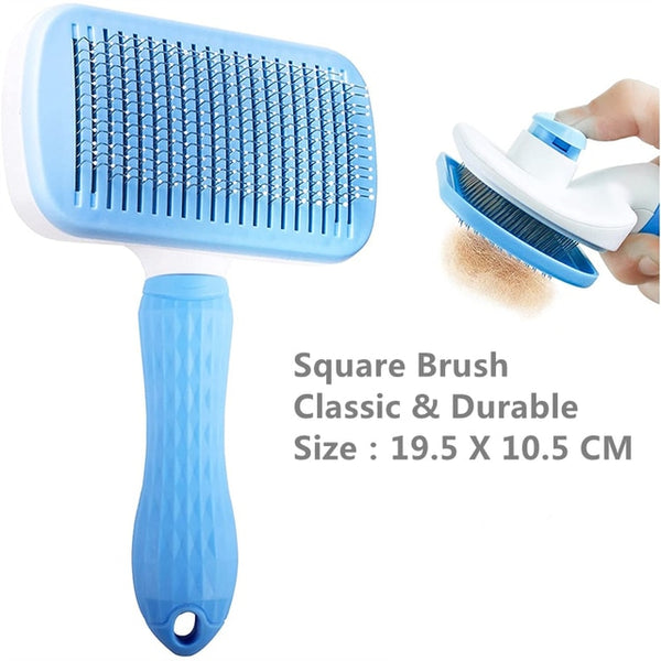 Pet Dog Hair Brush Cat Comb Grooming And Care Cat Brush Stainless Steel Comb For Long Hair Dogs Cleaning Pets Dogs Accessories