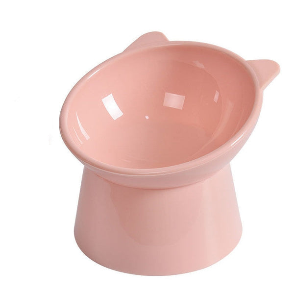 2022 Hot Cat Bowl High Foot Dog Bowl 45°Neck Protector Cat Pet Food Water Bowl Pet Feeding Cup Pet Feeder Bowl