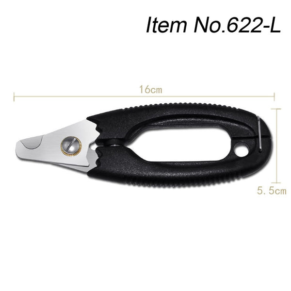 Professional Pet Cat Dog Nail Clipper Cutter With Sickle Stainless Steel Grooming Scissors Clippers for Pet Claws Dog Supplies