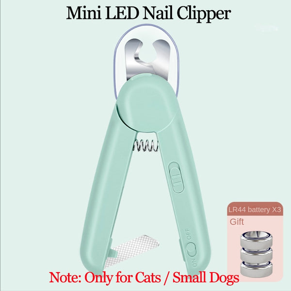 LAIKA LED Pet Nail Clippers Professional Cats Claw Blood Line Scissors Dog Nail Trimmer Grooming Cutter for Animals Pet Supply