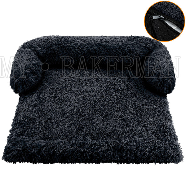 Large Dogs Sofa Bed Pet Dog Bed Sofa For Dog Pet Calming Bed Warm Nest Washable Soft Furniture Protector Mat Cat Blanket