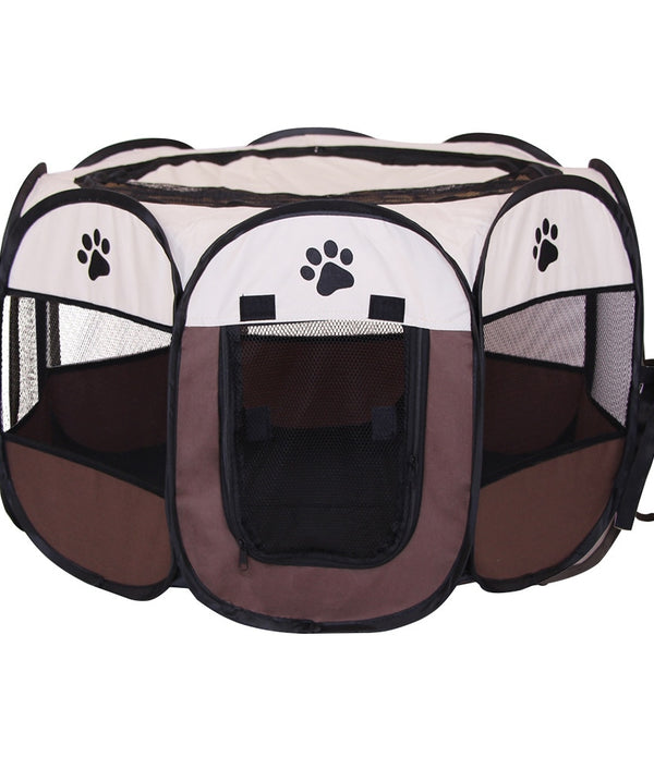 Portable Folding Pet Tent Dog House High Quality Durable Dog Fence For Cats Large Outdoor Dog Cage Pet Playpen Cat Собачья будка