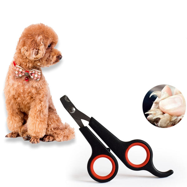 Multicolor Pet Nail Clippers Scissors Dog Cat Claw Cutter Grooming Trim Trimmers Toe Care Stainless Steel Grooming Clippers