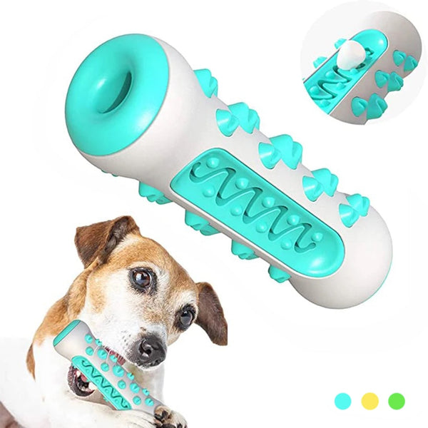 Dog Molar Toothbrush Toys Chew Cleaning Teeth Safe Elasticity Soft TPR Puppy Dental Care Extra-tough Pet Cleaning Toy Supplies