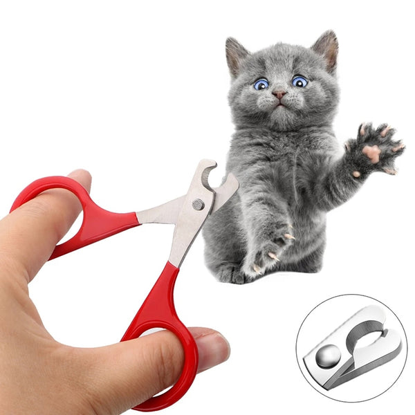 Cat Nail Clippers For Small Kitten Professional Puppy Claws Cutter Pet Nails Scissors Trimmer Grooming And Care Cat Accessories